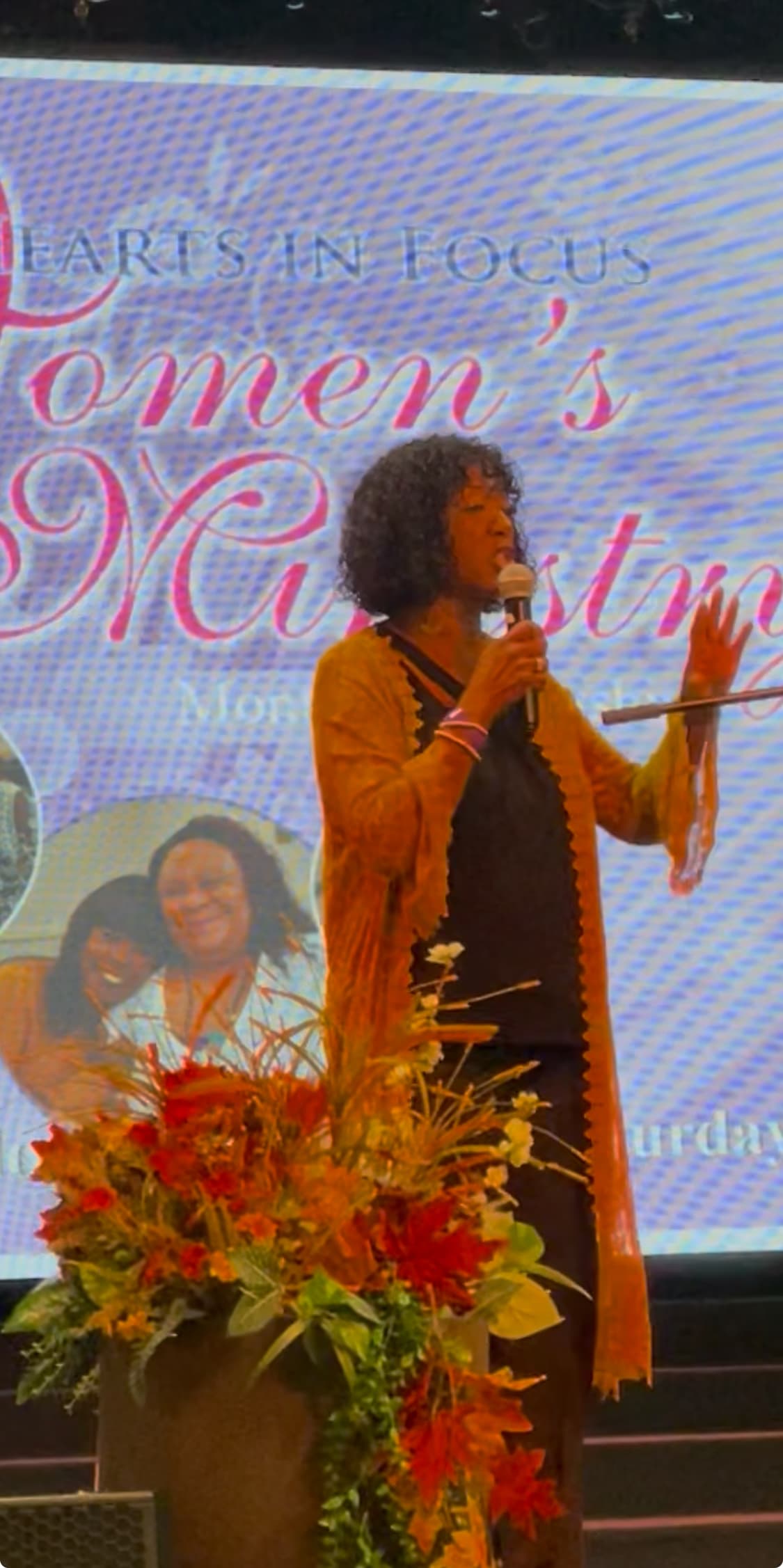 Pamela D. speaking event 2